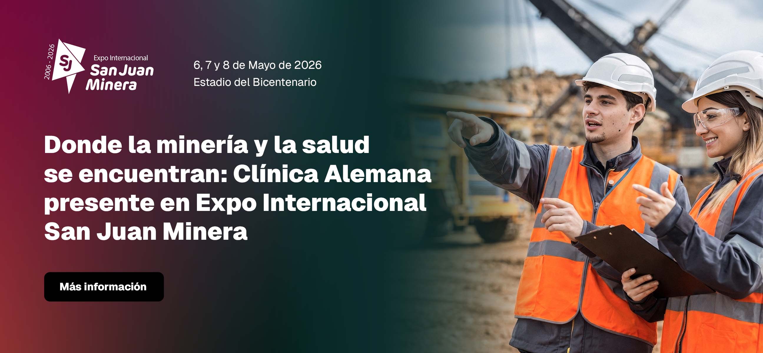 Clínica Alemana Expo Internacional San Juan Minera