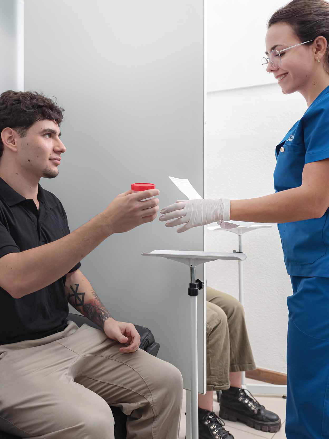 Resultados médicos en terreno